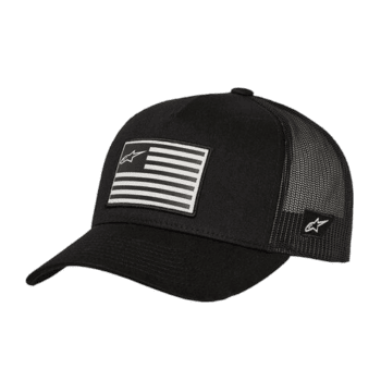 ALP1211-81013 Alpinestars Flag Snapback Cap Black