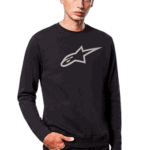 ALP1212-51322-1011 Alpinestars Ageless Crew Fleece Black/Grey