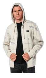ALP1214-51700-204 Alpinestars Plenitude Hoodie Colour Off White