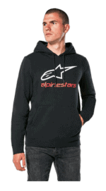 ALP1214-51812 Alpinestars Always 2.0 Hoodie Black / Red