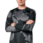 ALP1214-71010-160-Alpinestars Camo Performance Long Sleeve T-Shirt Black Camo
