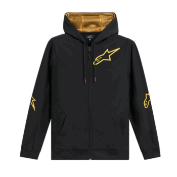 ALP1244-53110 Alpinestars Sessions V3 Hoodie - Black / Gold
