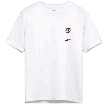ALP1244-72010 Alpinestars Swishy CSF Short Sleeve Tshirt White