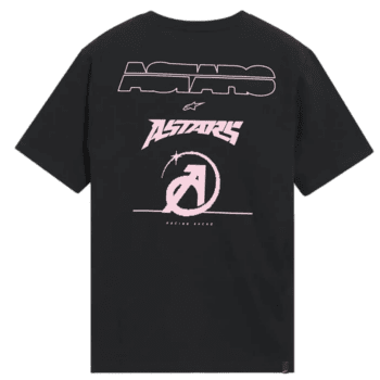 ALP1244-72020 Alpinestars Bold Type Back CSF Short Sleeve Tshirt Black