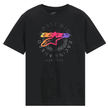 ALP1244-72040 Alpinestars Overlay CSF Short Sleeve Tshirt - Black