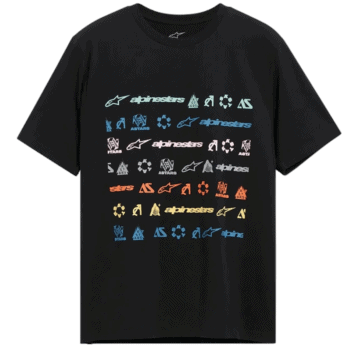 ALP1244-72050 Alpinestars GLYFS CSF Short Sleeve Tshirt Black
