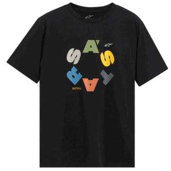 ALP1244-72070 Alpinestars Gambit CSF Short Sleeve Tshirt Black