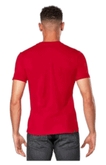 Red Grand Prix Racewear T-shirt for motorsport enthusiasts, featuring high-quality fabric and comfortable fit, ideal for racing events and casual wear.