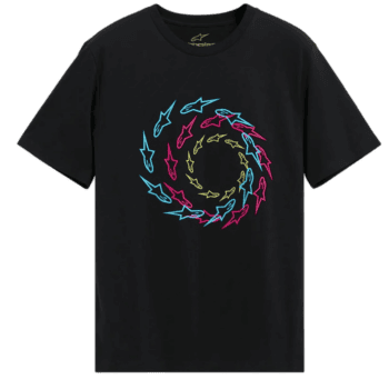 ALP1244-72210 Alpinestars Concentric CSF Short Sleeve Tshirt Black