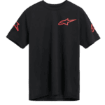 ALP1244-72800-10 Alpinestars Shouldered Performance Short Sleeve Tshirt Black