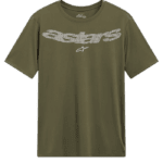 ALP1244-72810 Alpinestars Night Performance Short Sleeve Tshirt Olive