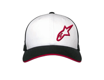 ALP1244-81520 Alpinestars Sessionized Cap White / Black / Red