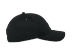 Black Grand Prix Racewear cap with curved brim and adjustable strap, ideal for motorsport enthusiasts and racing events.