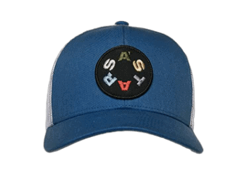 ALP1244-81600- Alpinestars Gambit Trucker Cap Blue / White