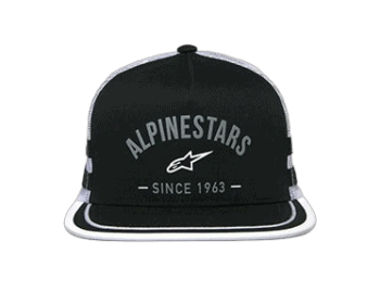 ALP1244-81630 Alpinestars Backline Trucker Cap White / Grey / Black