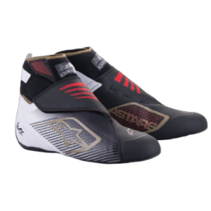 ALP2713023 Alpinestars Tech-1 KZ V2 Boots - Black White Gold