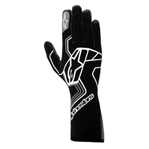 Alpinestars Tech-1 V4 Race Gloves - Black/Tar Gray