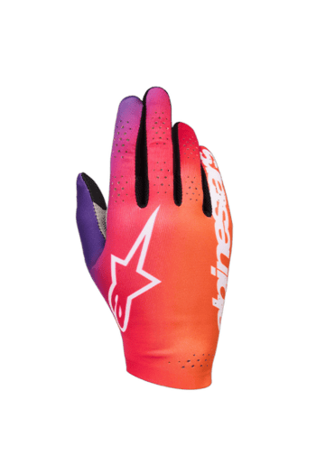 Alpinestars Graphic 2 Sim Racing Gloves-3550926-Orange-Neon Purple-White-1