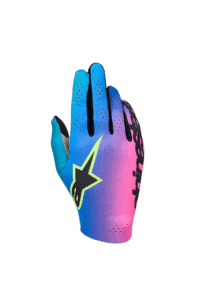 Alpinestars Graphic 2 Sim Racing Gloves-3550926-Pink Fluro-Cyan-Black-Yellow-1