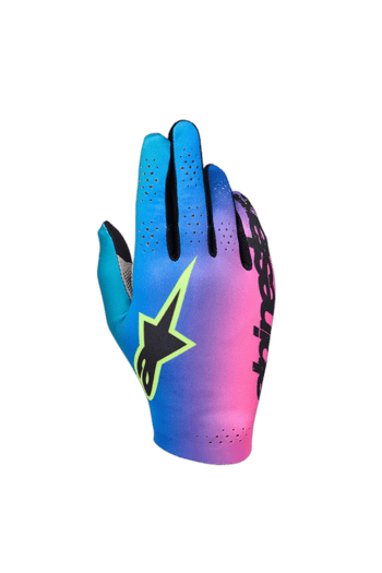 Alpinestars Graphic 2 Sim Racing Gloves-3550926-Pink Fluro-Cyan-Black-Yellow-1