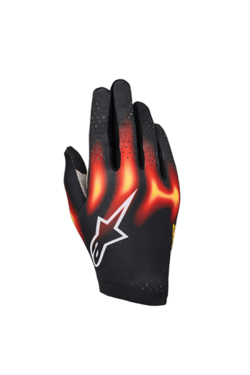 Alpinestars Graphic 3 Sim Racing Gloves-3551426-Black-Red-Yellow-1