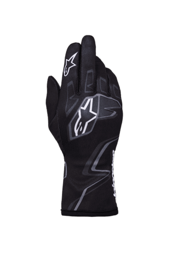 Alpinestars Tech-1 K Race S V2 Graphic 1 Kart Gloves - Junior-3550526-Black-Grey-White -1