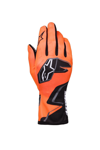 Alpinestars Tech-1 K Race S V2 Graphic 1 Kart Gloves - Junior-3550526-Orange Fluro-1