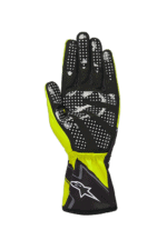 Alpinestars Tech-1 K Race V2 Graphic 1 Kart Gloves-3550326-Fluro Yellow-Black-White-2