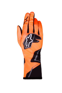 Alpinestars Tech-1 K Race V2 Graphic 1 Kart Gloves-3550326-Orange Fluro-Black-White-1