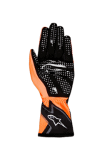 Alpinestars Tech-1 K Race V2 Graphic 1 Kart Gloves-3550326-Orange Fluro-Black-White-2