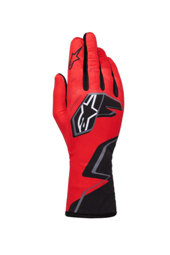 Alpinestars Tech-1 K Race V2 Graphic 1 Kart Gloves-3550326-Red Bright-Black-White-1