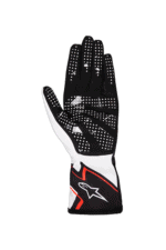 Alpinestars Tech-1 K Race V2 Graphic 1 Kart Gloves-3550326-White-Black-Hot Orange-2