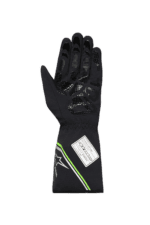 Alpinestars Tempest V3 Waterproof Kart Gloves-3550626_167-Black-Fluro Green-2