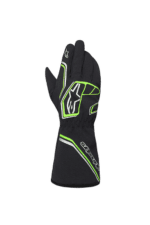 Alpinestars Tempest V3 Waterproof Kart Gloves - Junior-Black-Fluro Green-3550726-1