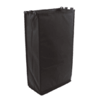 Black racing gear storage bag for Grand Prix Racewear, durable and spacious for motorsport equipment.