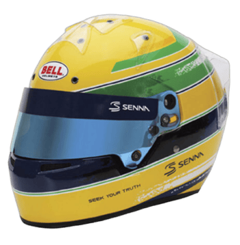 Bell Ayrton Senna KC7-CMR Karting Helmet - Yellow