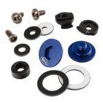 BEL2020012 Bell Visor Pivot Screw Kit (10 Series) - Blue