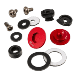 BEL2020013 Bell Visor Pivot Screw Kit (10 Series) - Red