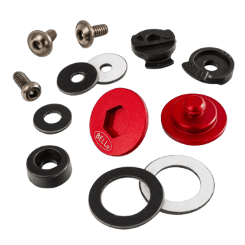 BEL2020013 Bell Visor Pivot Screw Kit (10 Series) - Red