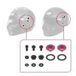 Bell Visor Pivot Screw Kit (SE07/SE077/SE06/SE07EV)