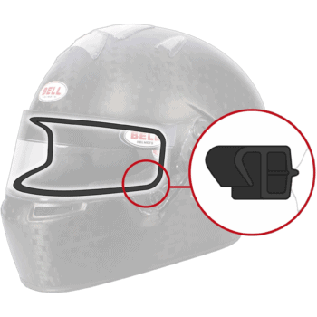BEL2090050 Bell Helmet Eyeport Rubber Profile Kit