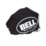 Black Bell Helmets racing cap with white logo, designed for motorsport enthusiasts and racers.