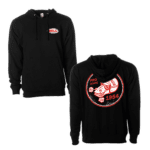 Bell Hoodie with Proven Since 1954 logo and Bell Racewear branding, black colour, casual racing-inspired apparel.
