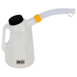 BG Racing Plastic Fluid/Fuel/Oil Measuring Jugs