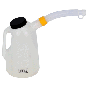 BG Racing Plastic Fluid/Fuel/Oil Measuring Jugs
