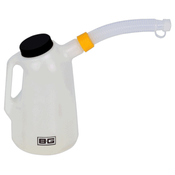 BG Racing Plastic Fluid/Fuel/Oil Measuring Jugs