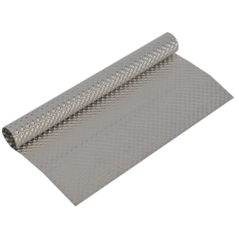 BG Racing Embossed Aluminium Heat Shield