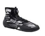 BKB0002B0_K06 Sparco K-Rapid Kart Boots - Rotor Closure Black White