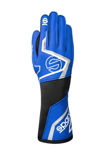 Sparco K-Tide+ Kart Gloves - Blue/White
