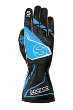 BKG0004B0_K30 Sparco K-Attack Kart Gloves -Black/Blue